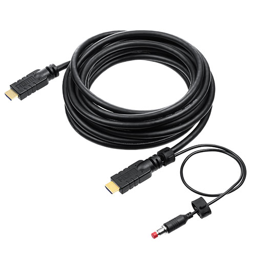 HDMIケーブル（出力切替手元スイッチ付・切替ケーブル・5m・4K対応