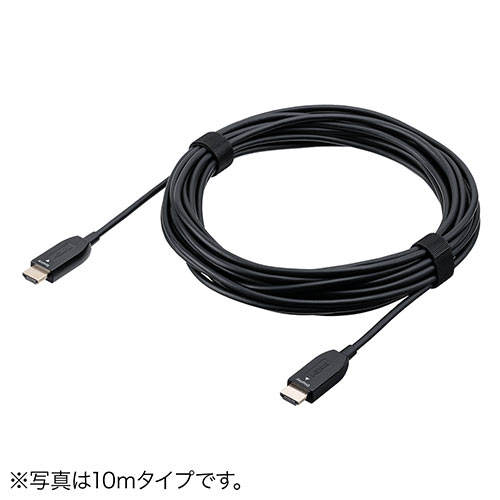 HDMIケーブル 光ファイバー AOC 8K/60Hz 4K/120Hz バージョン2.1準拠品 細い 20m ゲーム PS5