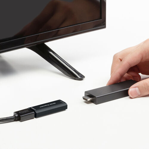 HDMI中継アダプタ（延長コネクタ・4K/60Hz・リピーター・USB-C・外部給電対応・18Gbps・ハイスピード・HDR/ARC対応・メス-メス）