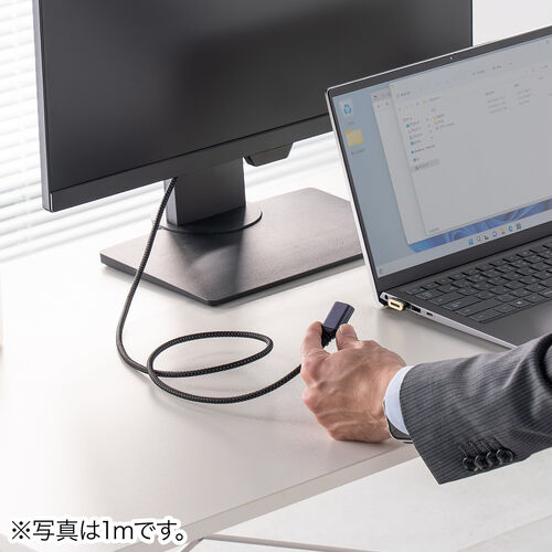 HDMIケーブル（マグネット接続・磁石接続・ウルトラハイスピード・8K60Hz・4K120Hz・HDR・端子保護・HDCP・1.5m・ゲーム・会議室）