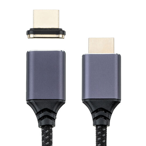 HDMIケーブル（マグネット接続・磁石接続・ウルトラハイスピード・8K60Hz・4K120Hz・HDR・端子保護・HDCP・3m・ゲーム・会議室）