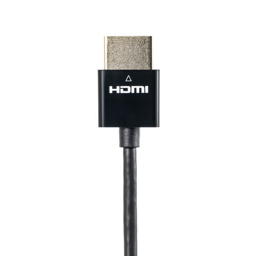 HDMIケーブル（スリム・極細・ハイスピード・2m・4K/30Hz・10.2Gbps・軽量・しなやか・ケーブル径3.6mm・ARC・HEC・HDCP2.2・持ち運び）
