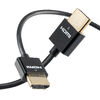 HDMIケーブル（スリム・極細・ハイスピード・3m・4K/30Hz・10.2Gbps・軽量・しなやか・ケーブル径3.6mm・ARC・HEC・HDCP2.2・持ち運び）