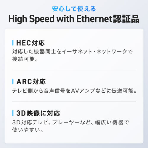 HDMIケーブル（5m・Ver1.4規格・ハイスピード対応・4K/30Hz対応・HEC・PS4・switch・XboxOne・フルハイビジョン対応）