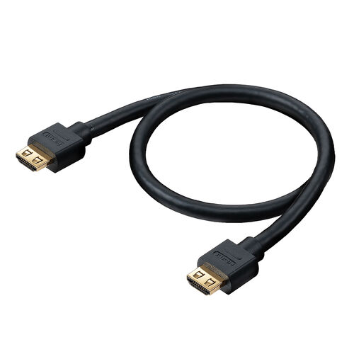 HDMIケーブル（0.5m・Ver1.4・ハイスピード対応・抜け止め・ラッチ・4K/30Hz対応・HEC・ARC・PS4・switch・XboxOne・フルHD対応）