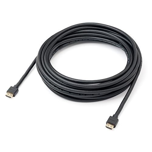 HDMIケーブル（抜け防止・10m・フルHD・3D対応・ラッチ内蔵・ブラック）