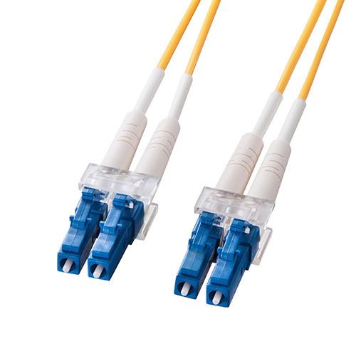 光ファイバーケーブル（LCコネクタLCコネクタ・シングルモード・コア径9.2マイクロメートル・2芯・光回線・光電話・1m）