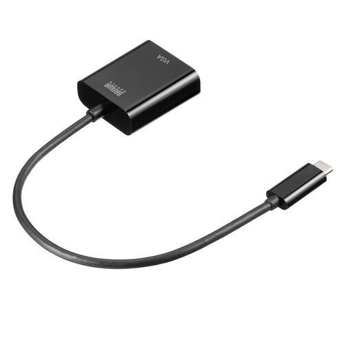 USB Type C-VGA変換アダプタ（ケーブル長20cm・VGA出力・モニター・プロジェクター・会議・授業）
