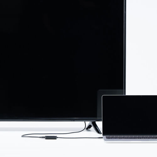USB Type-C HDMI変換アダプタ（PD100W・8K/60Hz・4K/144Hz・HDR・MacBook・iPad Pro Air・Switch・iPhone15・ブラック） KC041