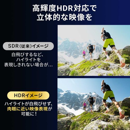 USB Type-C HDMI変換アダプタ（PD100W・8K/60Hz・4K/144Hz・HDR・MacBook・iPad Pro Air・Switch・iPhone15・ブラック） KC041