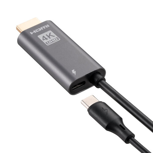 Type‐C変換アダプタ HDMI PD対応 USB Type-C HDMI変換アダプタ（PD100W・8K/60Hz・4K/144Hz・HDR