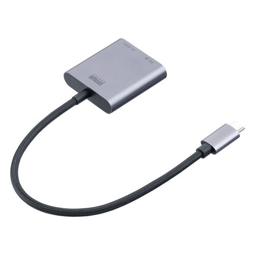 USB‑C拡張アダプタ｜映像出力しながら充電・4K/60Hz・PD100W