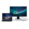 HDMIケーブル（USB TypeC-HDMIケーブル・4K60Hz・回転コネクタ・3Dコネクタ・左右180°回転・水平180°回転・2m・ブラック）