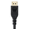 DisplayPort ケーブル（ver2.1・VESA認証取得品・80Gbps・DHDR対応・抜け止め・4K240Hz・最大16K120Hz・ゲーム・映画鑑賞・動画編集・ブラック・1.5m）
