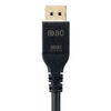 DisplayPort ケーブル（ver2.1・VESA認証取得品・80Gbps・DHDR対応・抜け止め・4K240Hz・最大16K120Hz・ゲーム・映画鑑賞・動画編集・ブラック・1.5m）