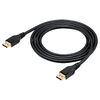 DisplayPort ケーブル（ver2.1・VESA認証取得品・80Gbps・DHDR対応・抜け止め・4K240Hz・最大16K120Hz・ゲーム・映画鑑賞・動画編集・ブラック・2m）