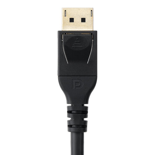 DisplayPort ケーブル（ver2.1・VESA認証取得品・80Gbps・DHDR対応・抜け止め・4K240Hz・最大16K120Hz・ゲーム・映画鑑賞・動画編集・ブラック・2m）