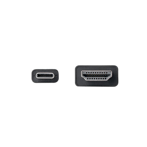USB Type C HDMI 変換ケーブル（1m・4K60Hz・USB-C・HDMI・変換・単方向通信・Thunderbolt 4/3・DPAltモード・ブラック）