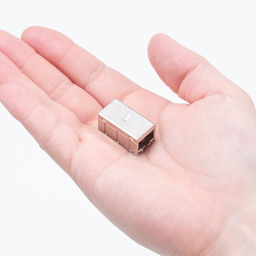 LAN中継アダプタ（RJ-45中継アダプタ・CAT6A対応・PoE対応・STP・UTP対応）