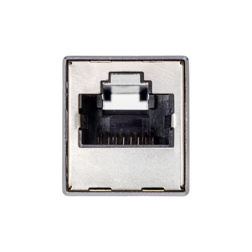 LAN中継アダプタ（RJ-45中継アダプタ・CAT7対応・10Gbps・PoE/PoE+/PoE++・UTP/STP）