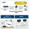 LAN中継アダプタ（RJ-45中継アダプタ・CAT7対応・10Gbps・PoE/PoE+/PoE++・UTP/STP）