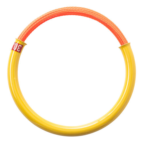 通線ワイヤー（湾曲タイプ・30m・ロッド径4.5mm・通線収納ケース付き・ポリエステルファイバー製・ガイドワイヤー付き・配線通し・配線ガイド・先端アタッチメント付き）