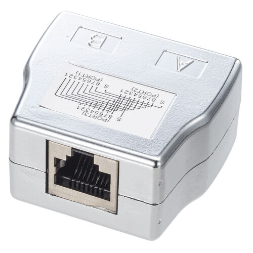 ☆RJ45 LANケーブル延長コネクタ LANイーサネットソケット 2個 LANケーブル 延長コネクタ 2個セット RJ45 中継コネクタ CAT5 CAT5e
