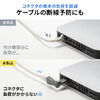 LAN中継アダプタ（回転式・3Dコネクタ・カテゴリ6A・10Gbps・PoE/PoE+/PoE++・RJ-45・UTP/STP）