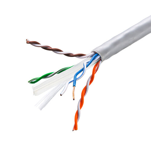 Cat6　LANケーブル　300m Cat6 LANケーブル 300m ライトグレー | 業界初の卸通販サイト