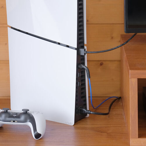 LANケーブル（カテゴリ6A・コネクタ曲げ固定・ツメ折れ防止・上下左右固定・コネクタ屈曲・フレキシブル・50cm・ブルー）