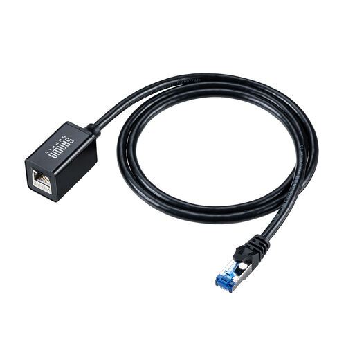 延長LANケーブル（カテ6A・STP・マグネット付き・1m） EZ5-LAN6AEX-01