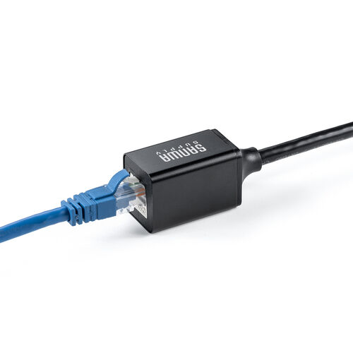 延長LANケーブル（カテ6A・STP・マグネット付き・3m）