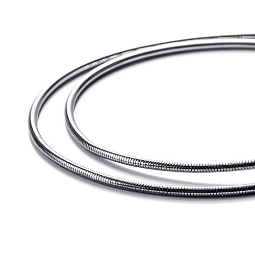 防鼠LANケーブル（CAT6A・カテゴリ6A・50cm・金属製外皮・ねずみ・ペット対策・ツメ折れ防止カバー・やわらかい・シルバー）