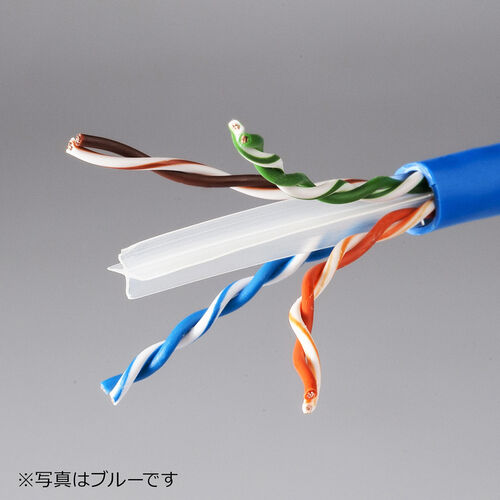 ツメ折れ防止LANケーブル（カテゴリ6A・50cm・柔らか爪タイプ・爪折れ防止カバー・PoE対応・オレンジ）