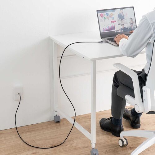 USB A LAN変換ケーブル（2m・カテゴリ6・1Gbps・ギガビット・A to LAN・MACアドレスパススルー対応・ビデオ通話・動画視聴）