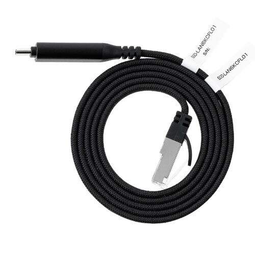 USB Type-C LAN変換ケーブル（カテゴリ6・1Gbps・ギガビット・1m ・磁石でまとまる・フラットケーブル・ドライバ不要・MACアドレスパススルー対応）