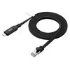 USB Type-C LAN変換ケーブル（カテゴリ6・1Gbps・ギガビット・2m・磁石でまとまる・フラットケーブル・ドライバ不要・MACアドレスパススルー対応）