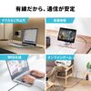 USB Type-C LAN変換ケーブル（2m・カテゴリ6・RJ45・ギガビット・PD100W・C to LAN・MACアドレスパススルー対応・への字ラッチ・メッシュケーブル）