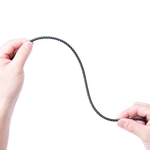 LANケーブル（CAT7・メッシュ・スリム・伝送速度10Gbps・伝送帯域600MHz・ツメ折れ防止カバー・3m）