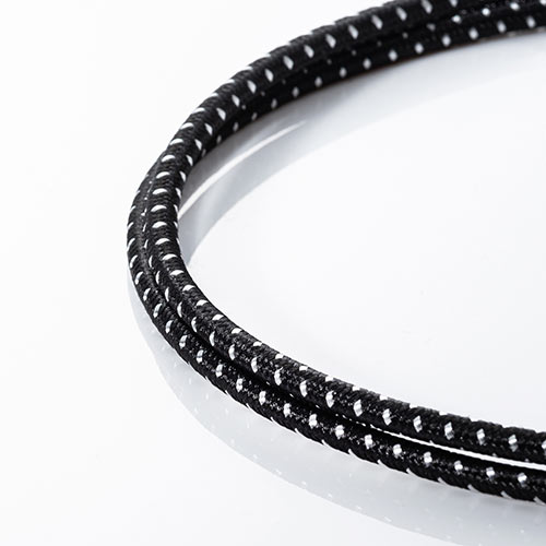 LANケーブル（CAT7・メッシュ・スリム・伝送速度10Gbps・伝送帯域600MHz・ツメ折れ防止カバー・3m）