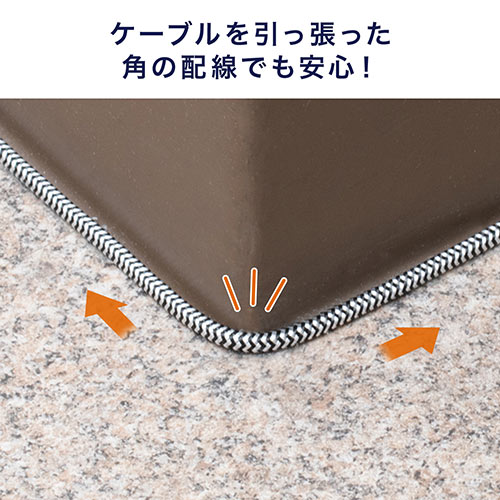 LANケーブル（カテ8・カテゴリー8・CAT8・40Gbps・2000MHz・より線・メッシュ・スリム・ツメ折れ防止・50cm）