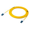 光ファイバケーブル（OS2・10GBASE-LR/ER/ZR規格・10Gbps・シングルモード・LC×2-LC×2・メガネ型・2芯・ショートブーツ・デュプレックス・SM 9μm・5m）