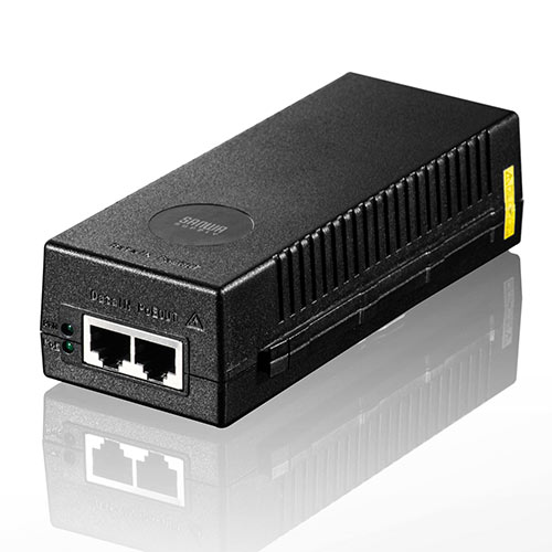 PoEインジェクター（PoE給電・電力供給・ IEEE 802.3af 対応・IPカメラ・100mまで）