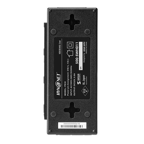 PoEインジェクター（PoE給電・電力供給・ IEEE 802.3af 対応・IPカメラ・100mまで）