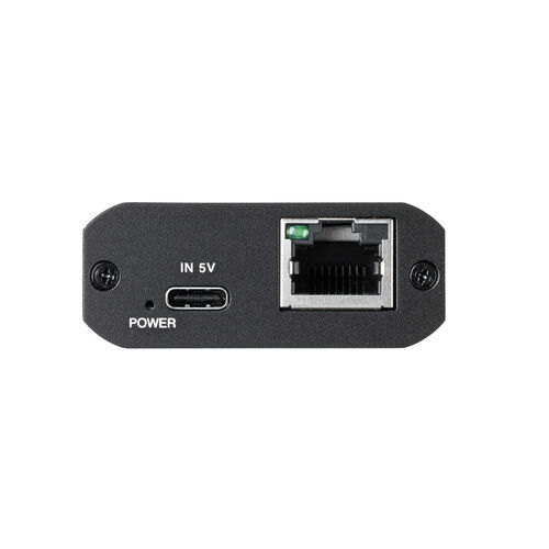 スイッチングハブ（LANハブ・ギガビット・3ポート・Type-C給電・超小型・アルミ筐体・AUTO-MDIX・2分配）