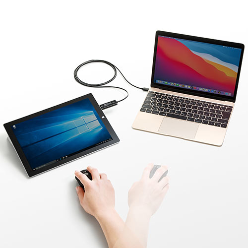 USBリンクケーブル USB3.2 Gen1 PC間 高速データ転送 データ移行 Windows/Mac両対応 Type-Cコネクタ