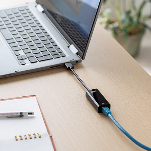 有線LANアダプター USB3.2 Gen1 イーサネットアダプタ ChromeBook Nintendo Switch対応
