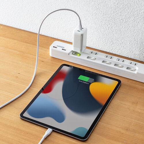 やわらか USB Type-Cケーブル（USB2.0・絡まない・USB PD 100W対応