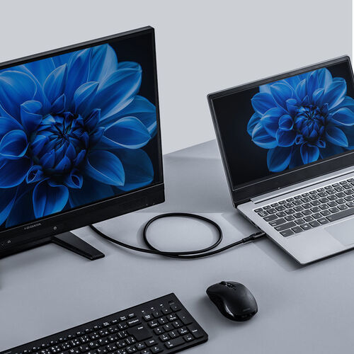USB Type-Cケーブル（USB PD100W対応・電力表示機能・1m・USB4・USB 20Gbps・8K/60Hz対応・シリコンケーブル・充電 データ転送・映像伝送・iPhone 16対応）