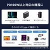 USB Type-Cケーブル（PD240W・L字・全方向対応ケーブル・両端回転コネクタ・スマホ・switch・iPhone17・充電・540°回転・USB2.0・480Mbps・1m・ブラック）